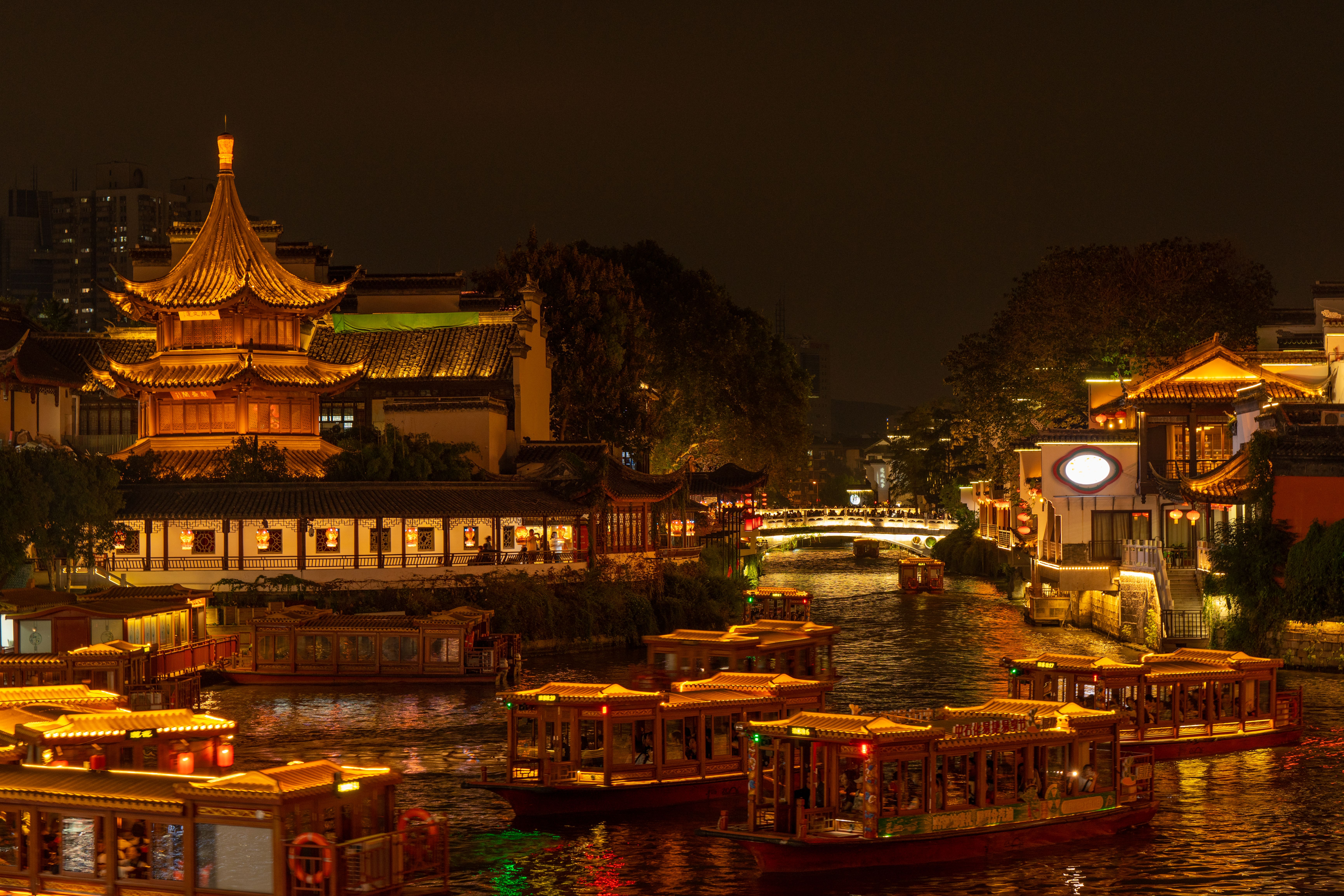 Confucius Temple Qinhuai River